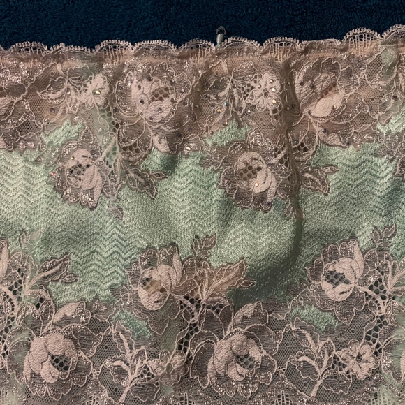 Victoria's Secret Angel embellished slip w garter - Picture 2 of 8